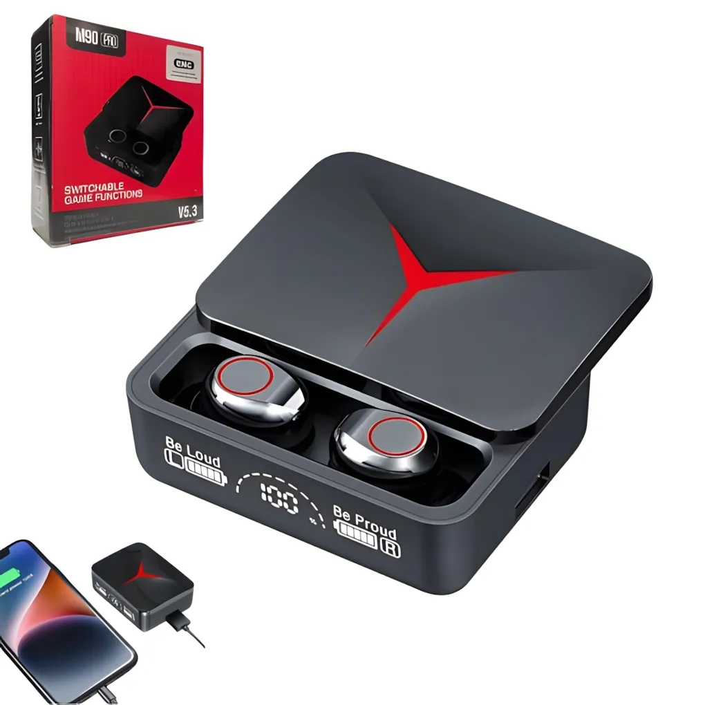 Auricular Bluetooth M90 PRO V 5.3 Auricular Bluetooth M90 PRO V 5.3