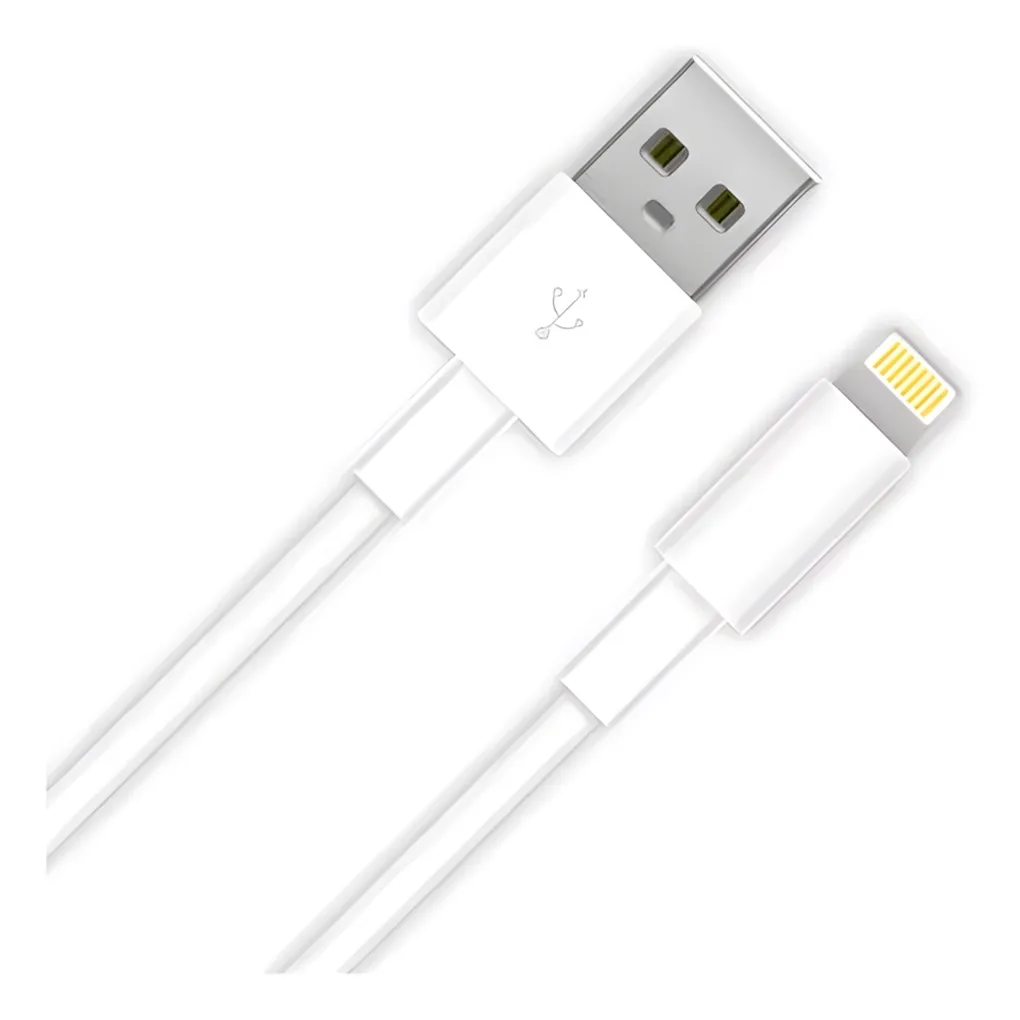 Cable USB a IPhone Original 1mt 1 Cable USB a IPhone 1mt