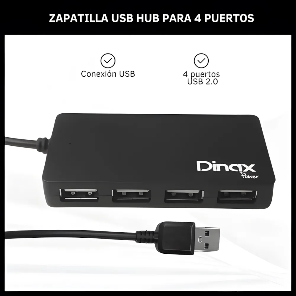 Hub USB DINAX dx-usbhub4p