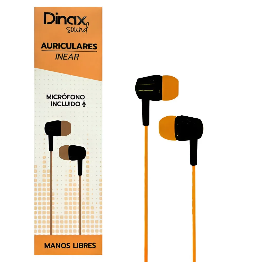 Auricular con Goma DINAX INEAR DX-EAR15MIC