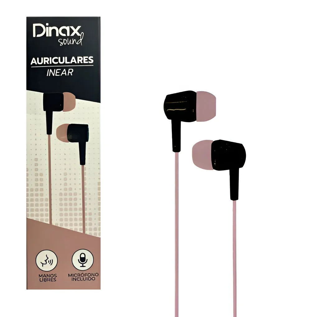 Auricular con Goma DINAX Inear DX-EARMIC80