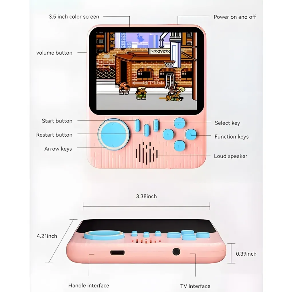 Consola de Juego Game Box G7 666 en 1
