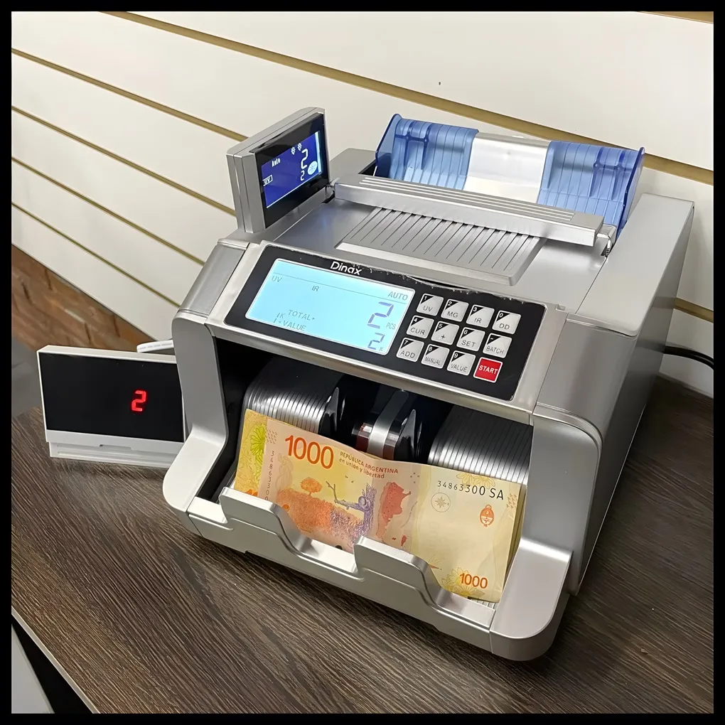 Contadora de Billete DINAX Plateada CONCB02