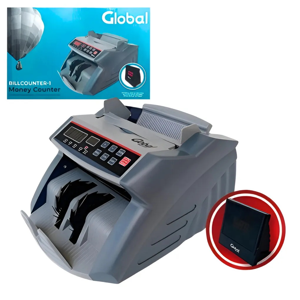 Contadora de Billete GLOBAL c visor Contadora de Billete GLOBAL c/visor