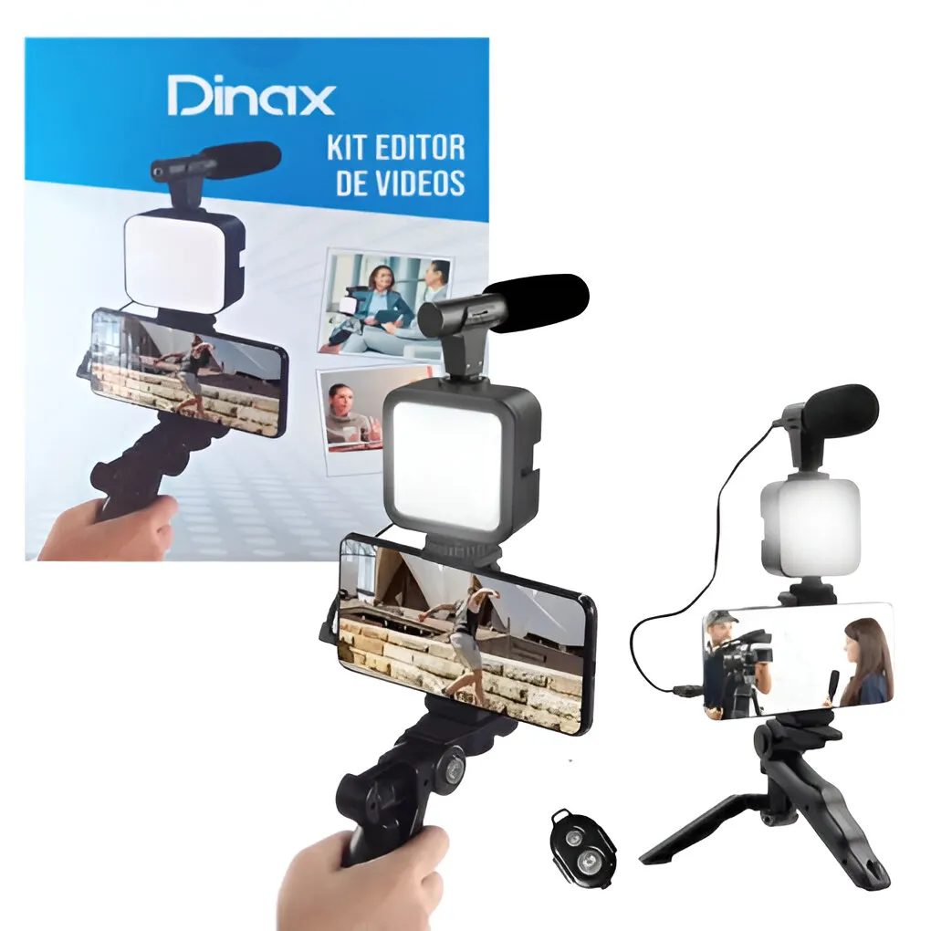 Kit Editor de Videos DINAX HOLUMIC