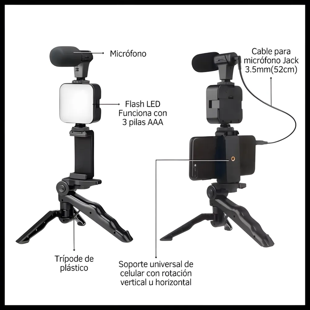 Kit Editor de Videos DINAX HOLUMIC