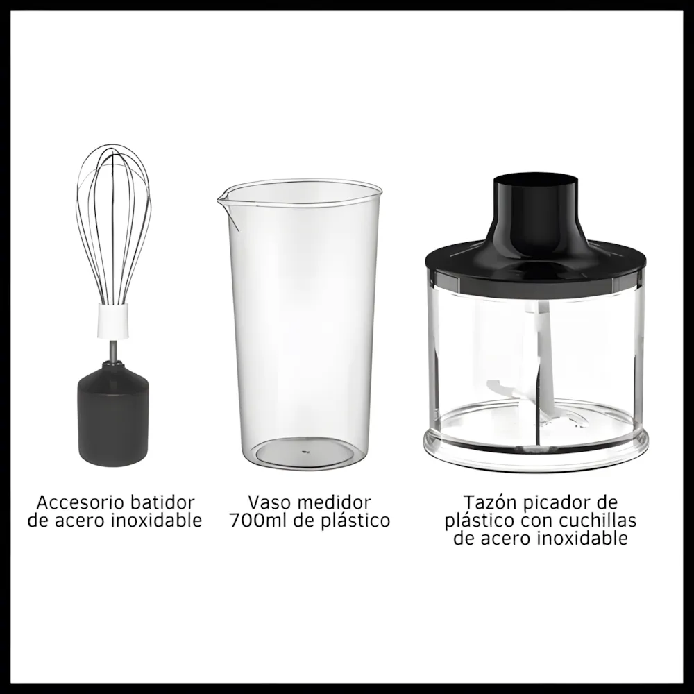 Licuadora de Mano Oryx Mixer HB6005 600W