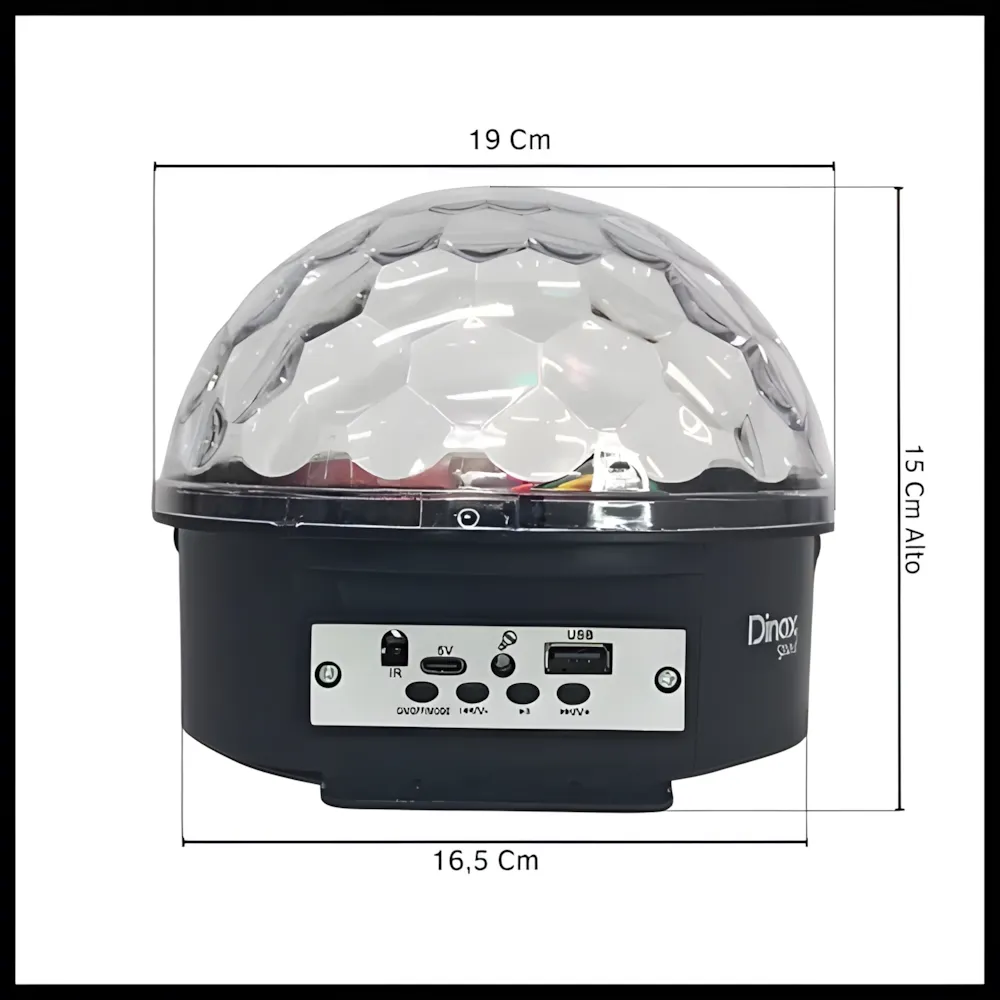 Parlante Bola de Luz DX-PARBOLUZ