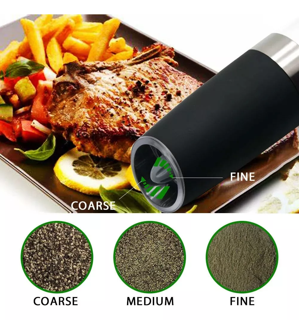 Pimentero Gravity Electric Salt y Pepper Mill