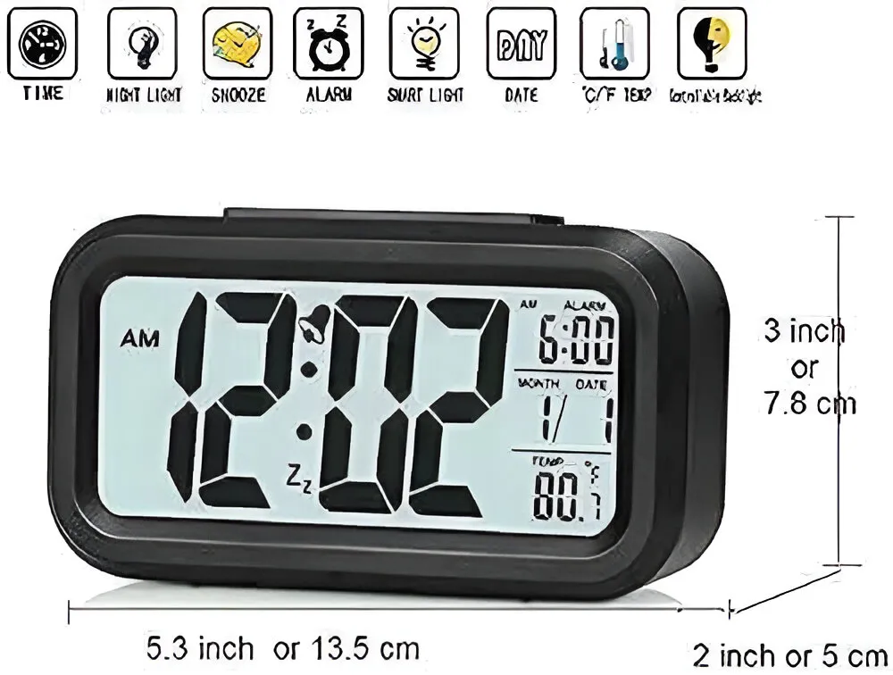 Reloj Despertador Caja M136