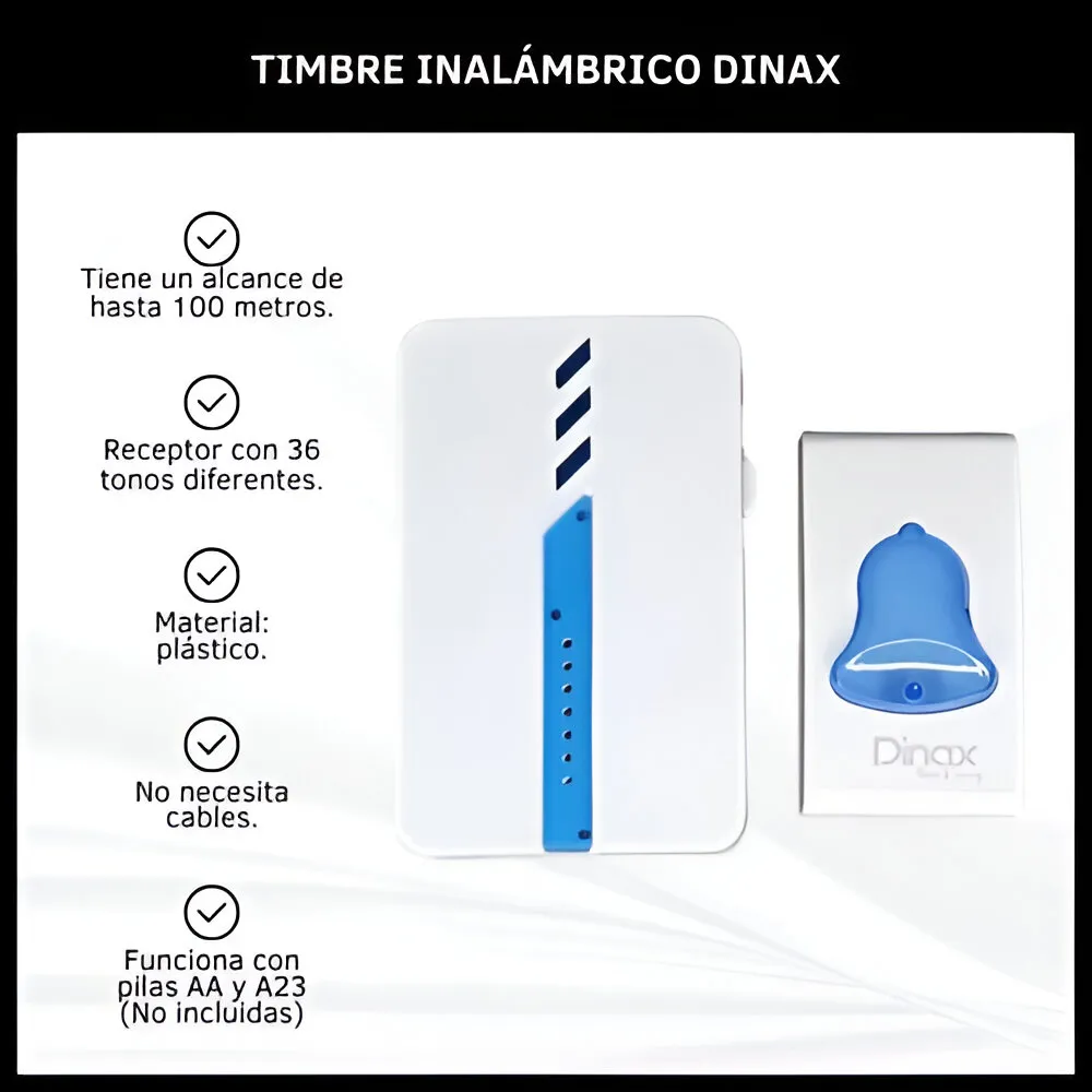 Timbre Inalambrico 36 Tonos TIMB93