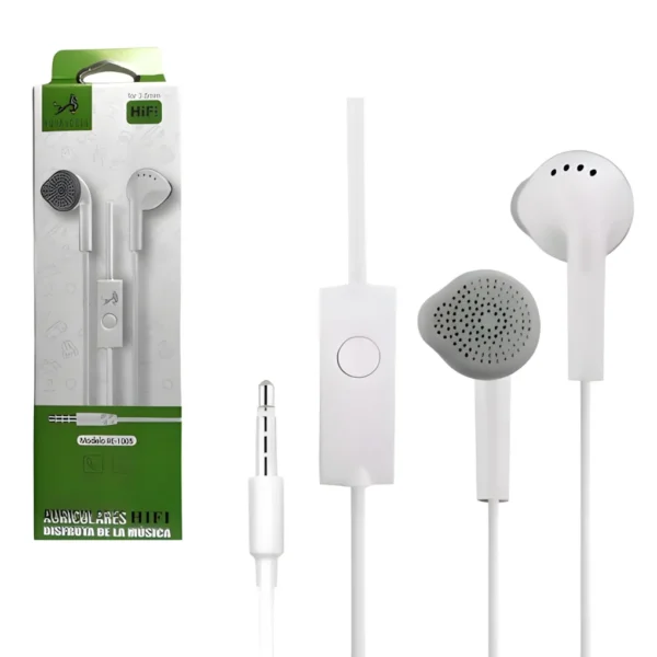 Auricular ROYAL sin Goma HIFI 1005