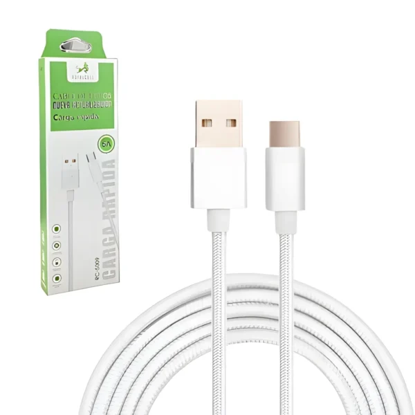 Cable Royal USB a TIPO C 5A 5009 Cable Royal USB a TIPO C 5A 5009