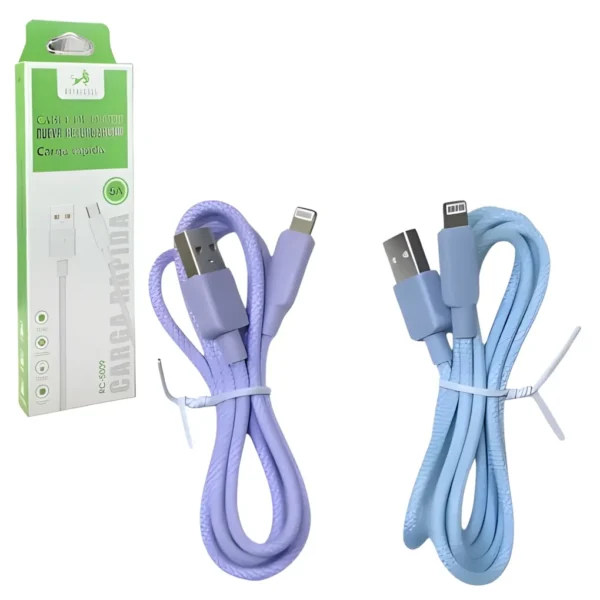 Cable Royalcell USB a Iphone 5009 5A Cable Royalcell USB a Iphone 5009 5A