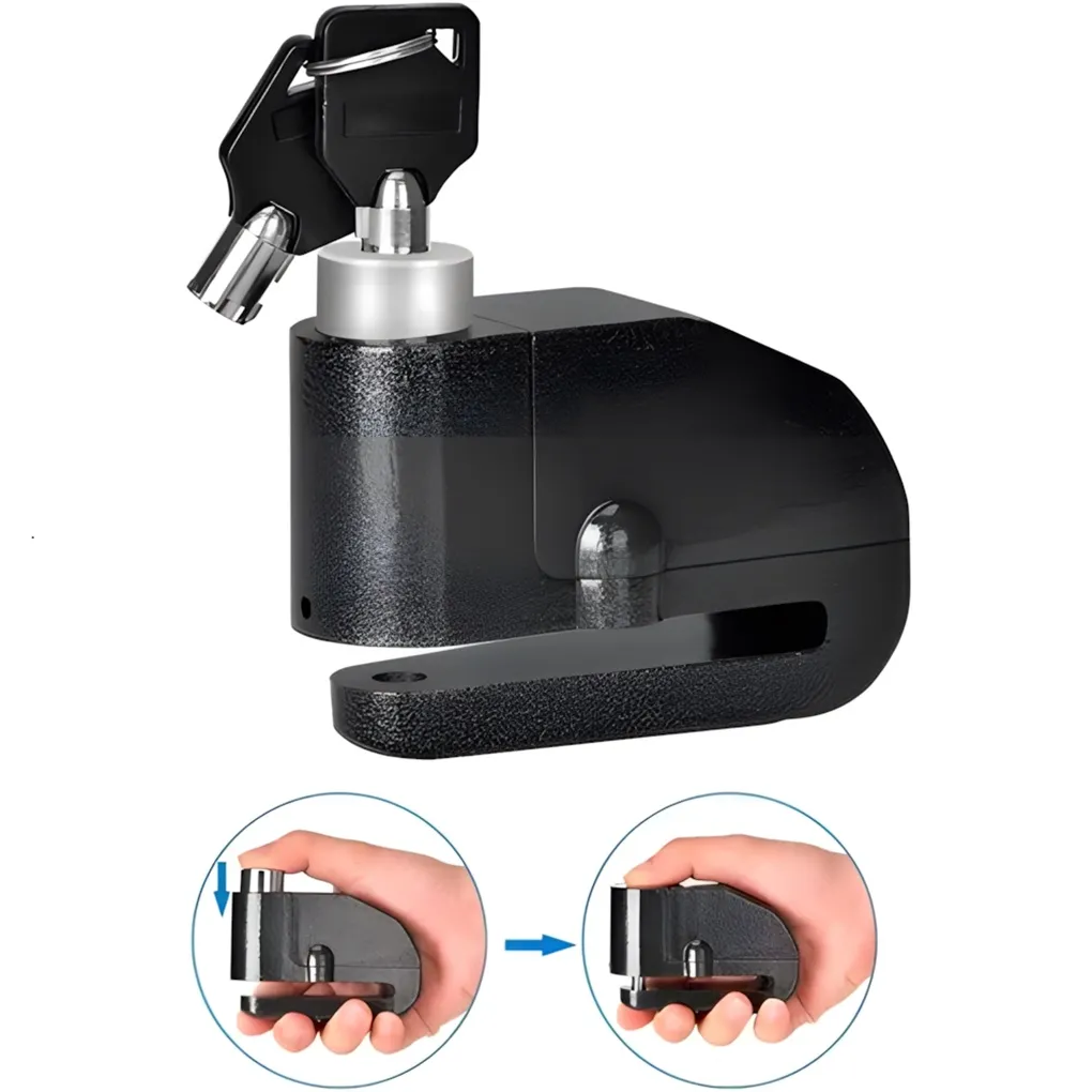 Candado para Motos con Alarma LK603 1 Candado para Motos con Alarma LK603