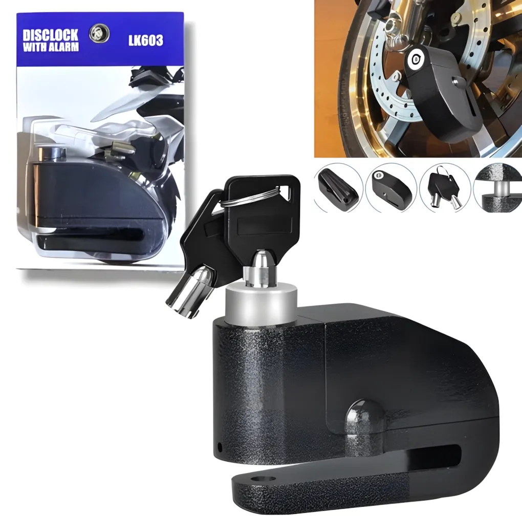 Candado para Motos con Alarma LK603 Candado para Motos con Alarma LK603