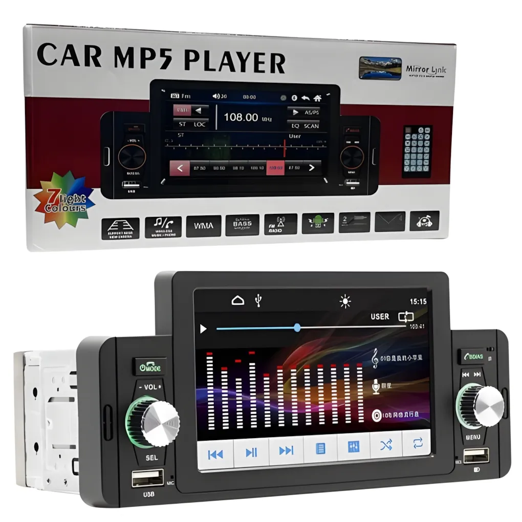 Estereo para Auto MP5 Player 4.3″ Pulgadas RGB Estereo para Auto MP5 Player 4.3″ Pulgadas RGB