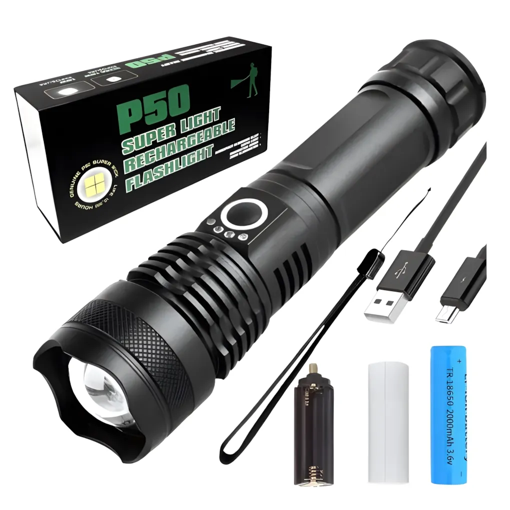 Linterna tactica Recargable P50KA