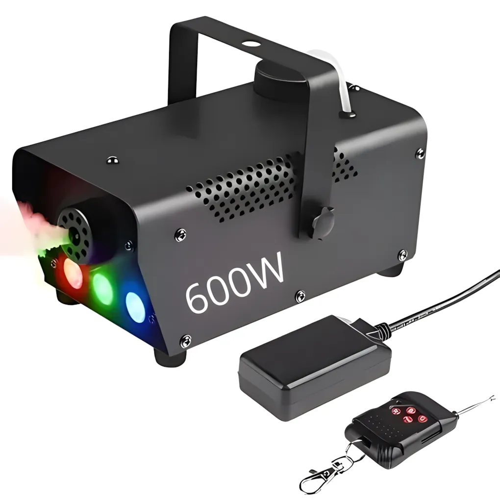 Maquina de Humo OM 600W E027 c/control remoto
