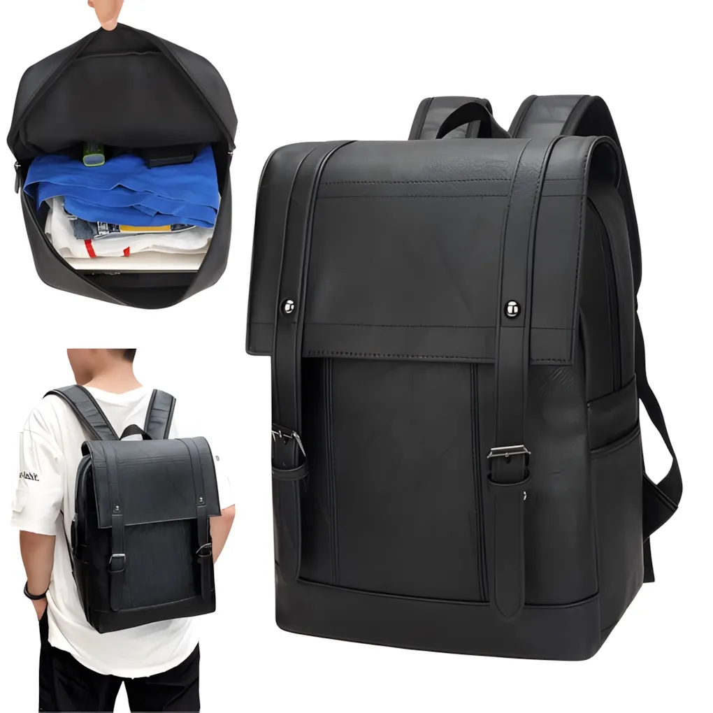 Mochila de Cuero BinBin JG-299 Mochila de Cuero BinBin JG-299