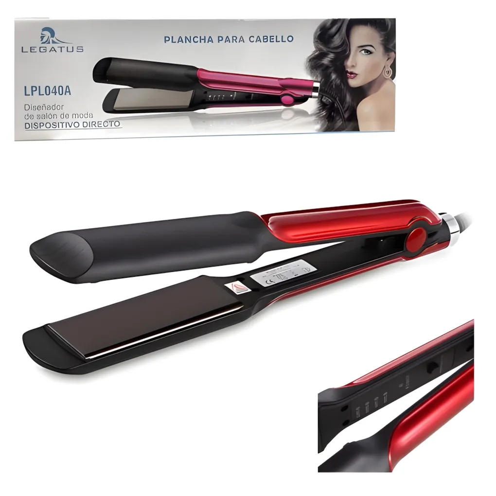 Plancha de Pelo Legatus 40W LPL040A Plancha de Pelo Legatus 40W LPL040A