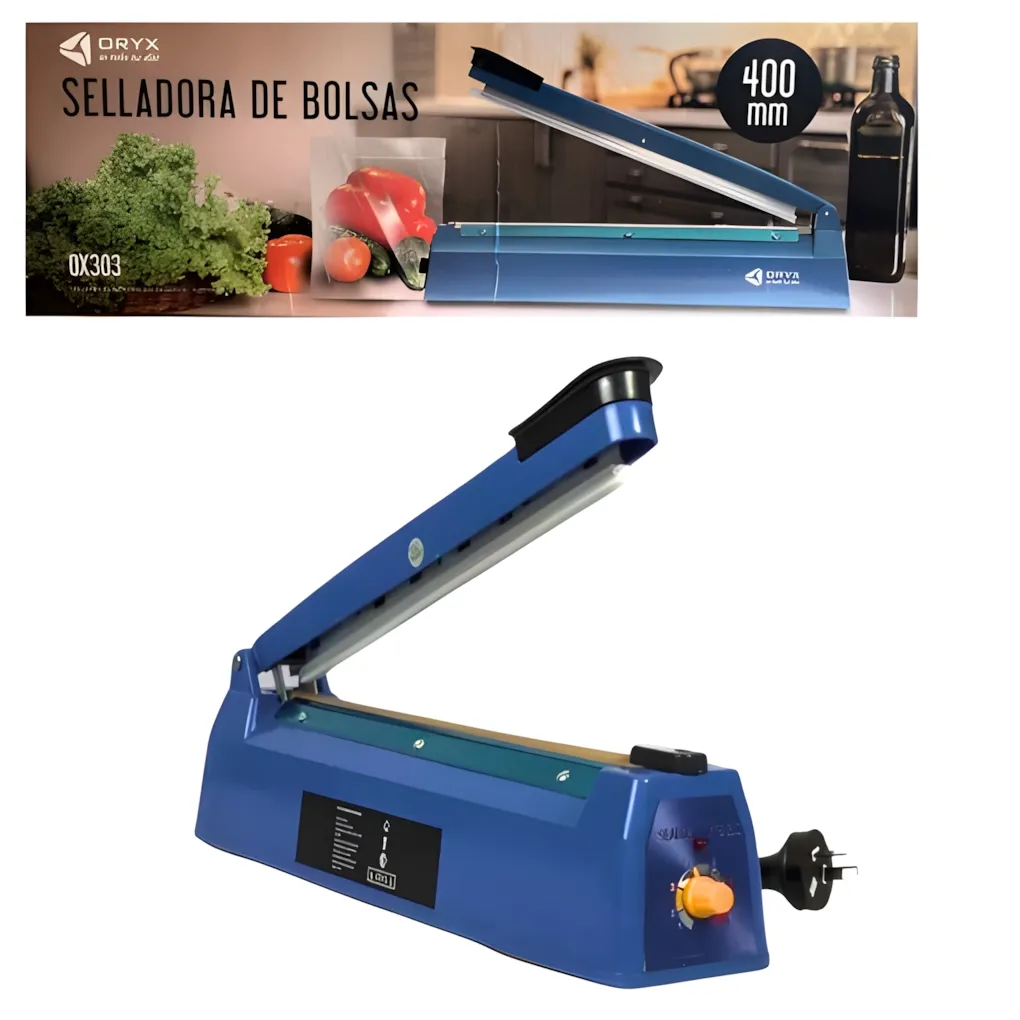 Selladora de Bolsa Oryx 400 mm Selladora de Bolsa Oryx 400 mm