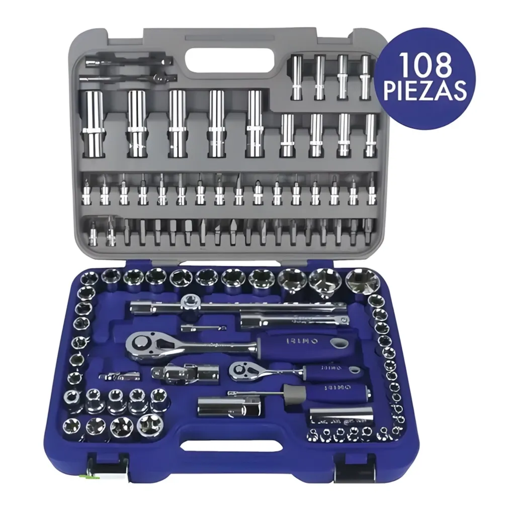 Set Juego de Llaves Tubos ORYX 108Pcs OR-393 1 Set Juego de Llaves Tubos ORYX 108Pcs OR-393