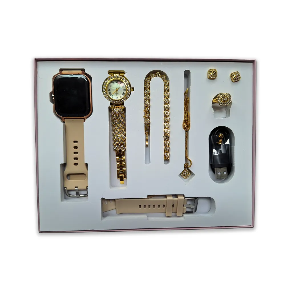 Set de joyas Reloj y Smartwatch A58 Plus 1 Set de joyas Reloj y Smartwatch A58 Plus