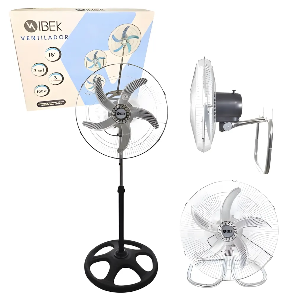 Ventilador Ibek 18″ 3en1 IK-2023