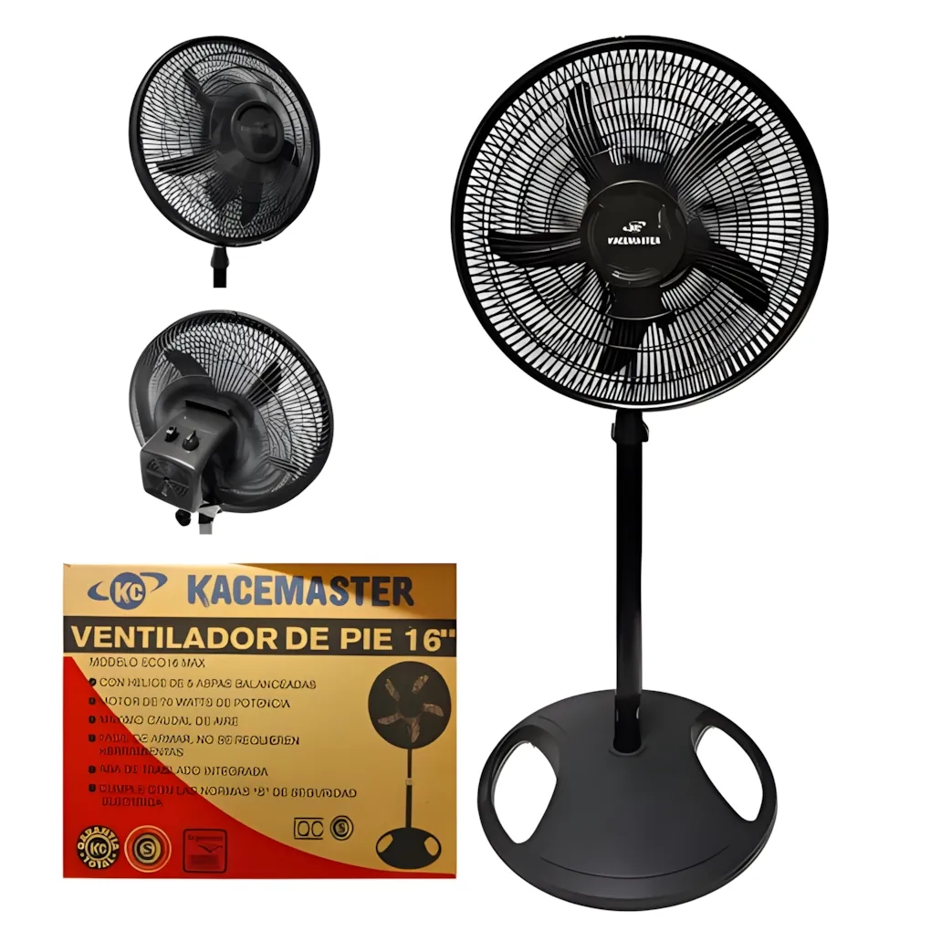 Ventilador de Pie Kacemaster 16″ Ventilador de Pie Kacemaster 16″