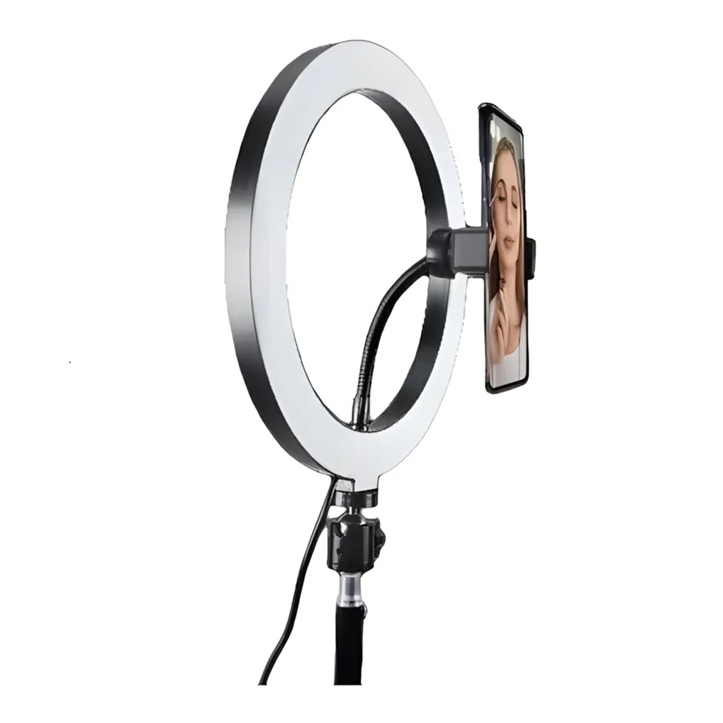 Aro de Luz DXLUZ QX260 10″ + Trípode