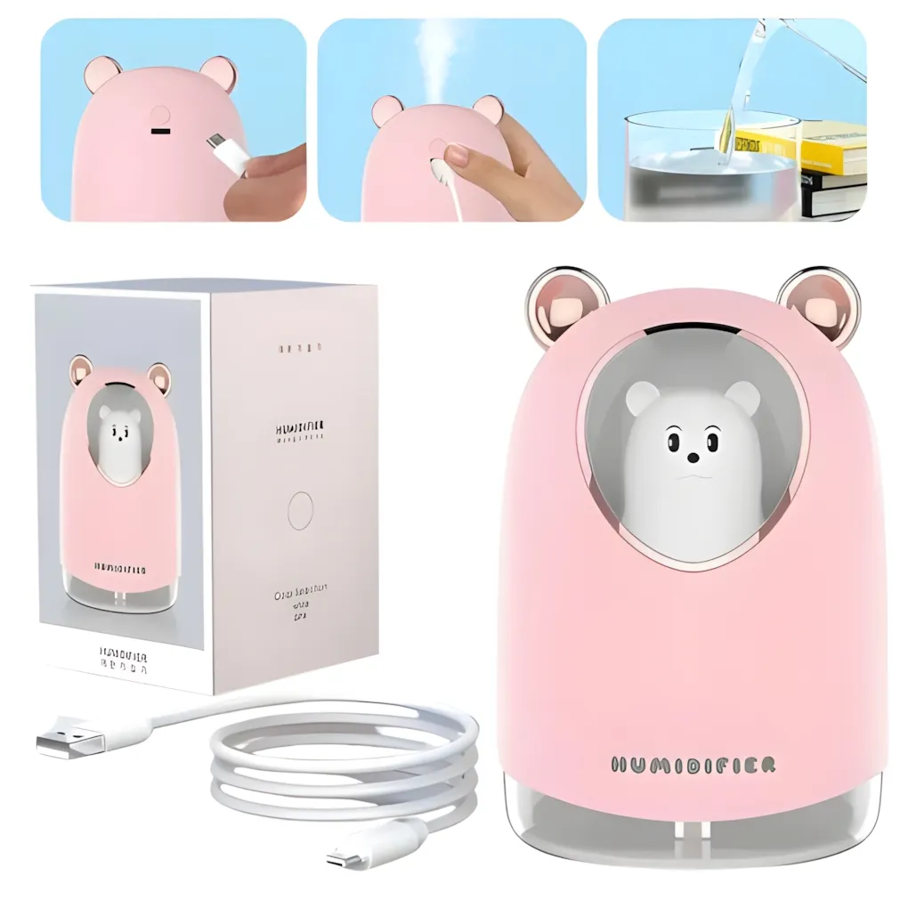 Humificador Infantil Gatito