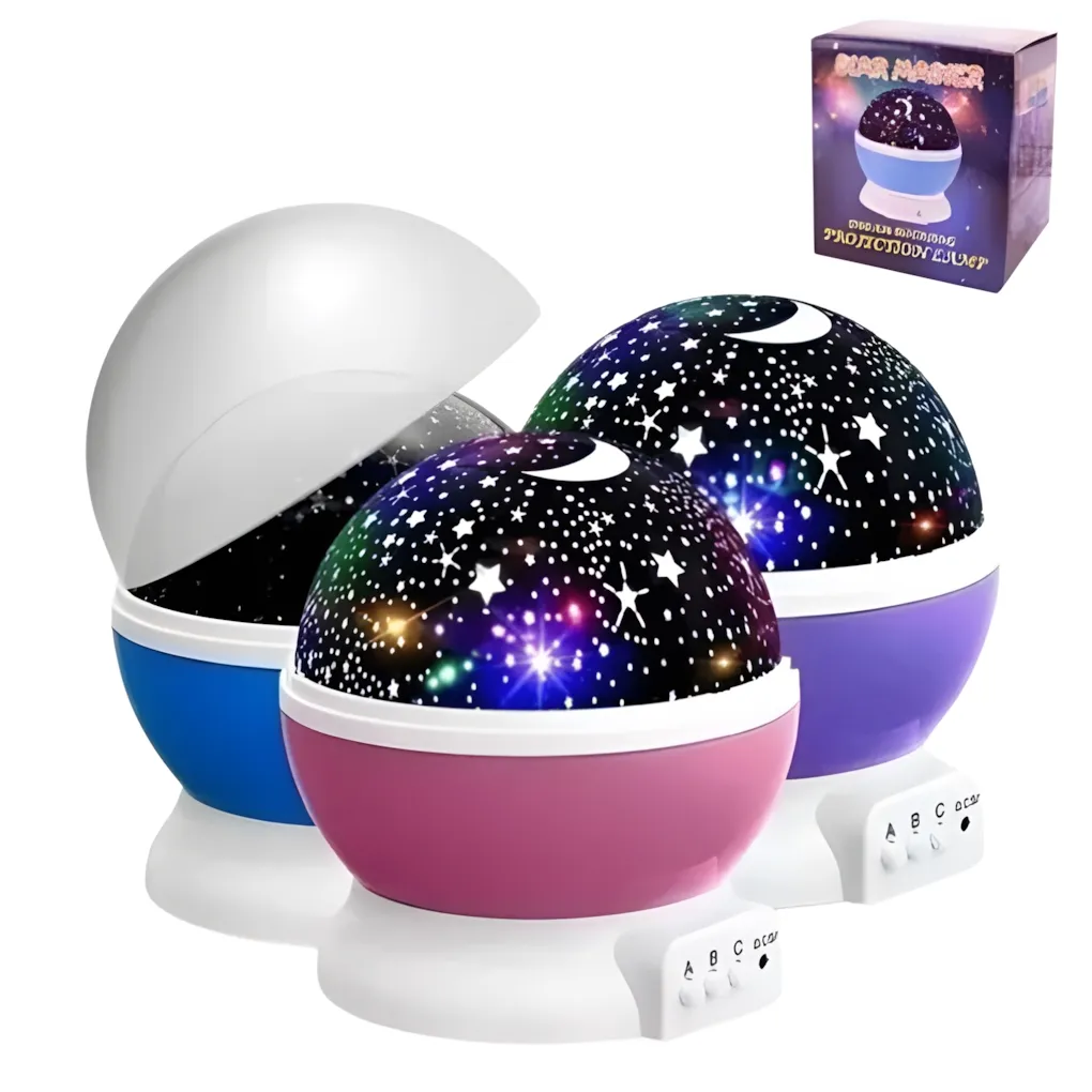 STAR MASTER Lampara Lampara Velador Estrellas Proyector Galaxia STAR