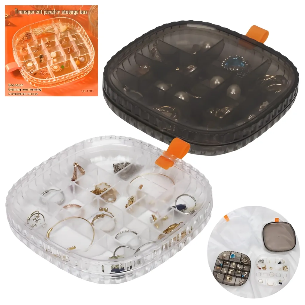 Alhajero Transparent Jelwelry LD-1001 Alhajero Transparent Jelwelry LD-1001