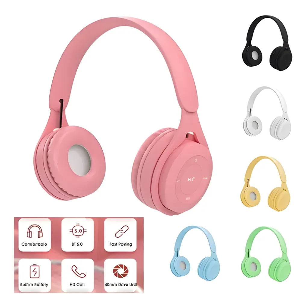 Auricular Vincha Bluetooth Plegable YO8 P15 3 Auricular Vincha Bluetooth Plegable YO8 P15