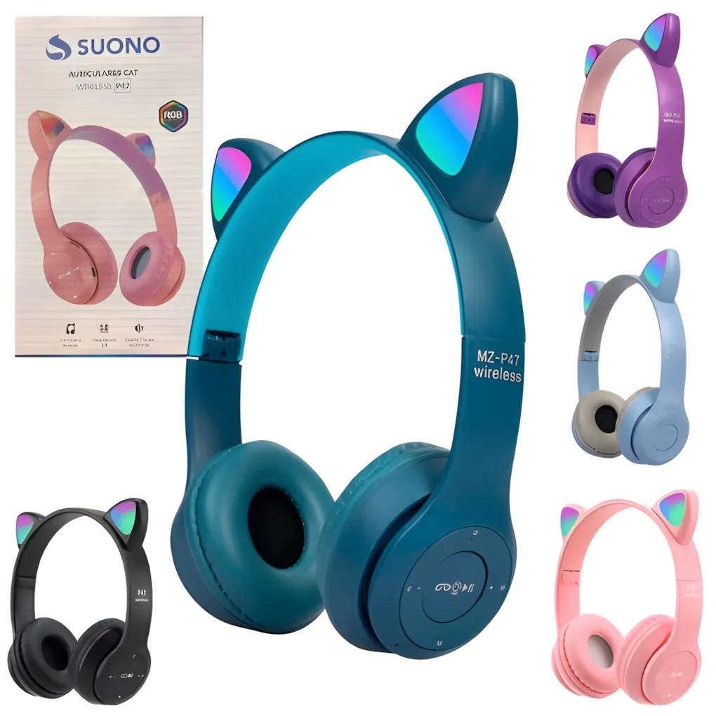 Auricular Vincha Cat P47 RGB SUONO Auricular Vincha Cat P47 RGB SUONO