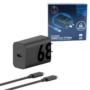 Cargador TurboPower 68W USB-C MOTOROLA Cargador TurboPower 68W USB-C MOTOROLA