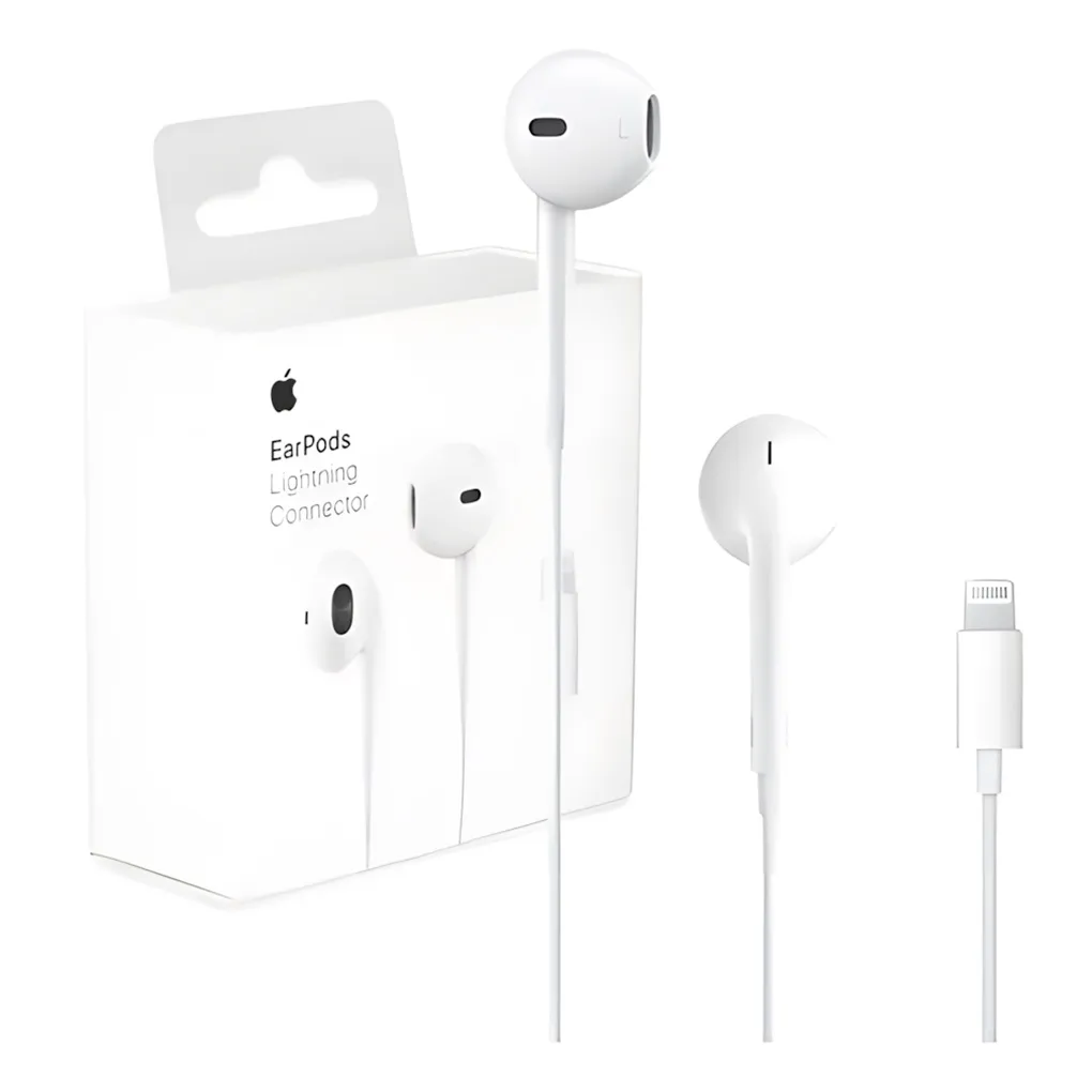 Auriculares Apple Earpods Conector Lightning - Original Blanco