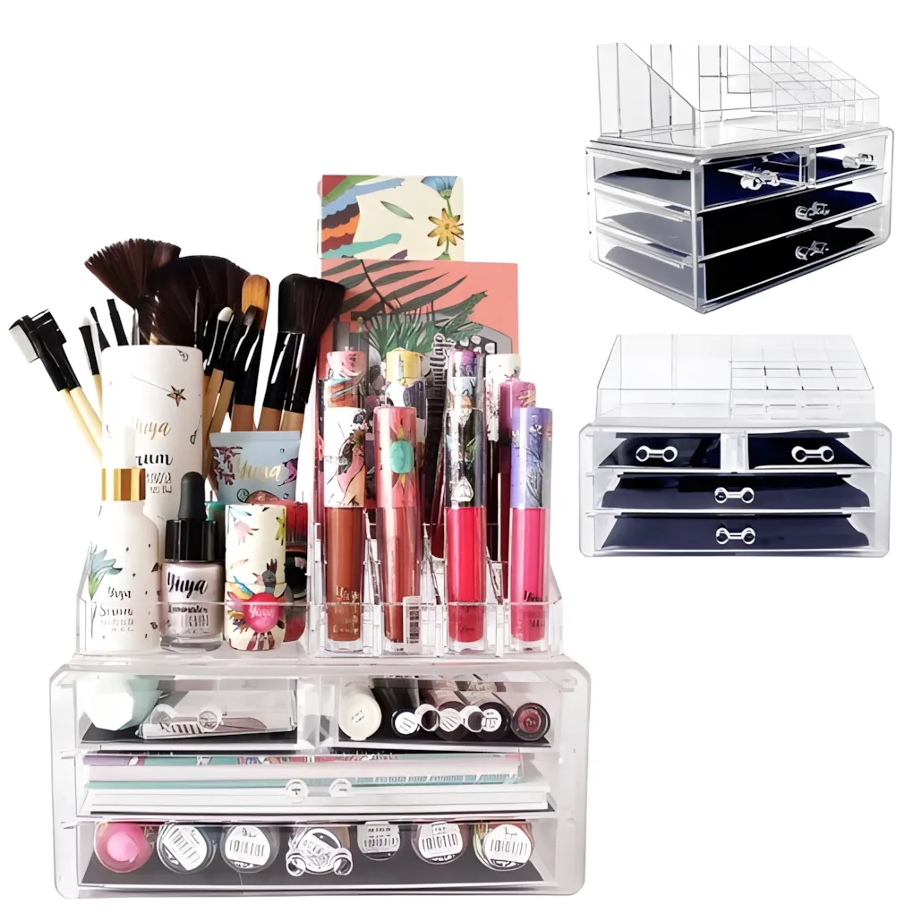 Organizador Acrílico de Cosmeticos JN-806 Organizador Acrílico de Cosmeticos JN-806