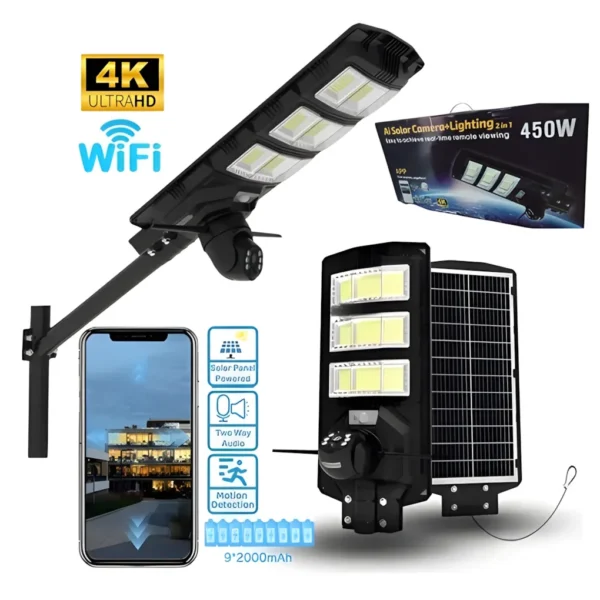 Reflector con Panel Solar AI SOLAR CAMERA 450W xa-01 Reflector con Panel Solar AI SOLAR CAMERA 450W xa-01