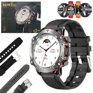 Smartwatch 4 en 1 Circular LG78 PRO Reloj Smartwatch 4 en 1 Circular LG78 PRO