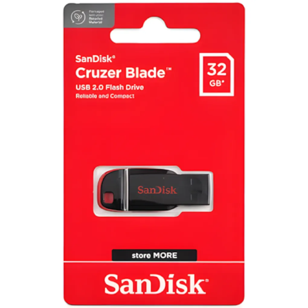 Pendrive SanDisk 32GB Cruzer Blade 2.0