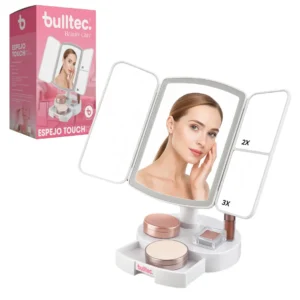 Espejo Touch con Luz LED 3 Paneles BULLTEC Beauty Care_11zon Espejo Touch con Luz LED 3 Paneles BULLTEC Beauty Care
