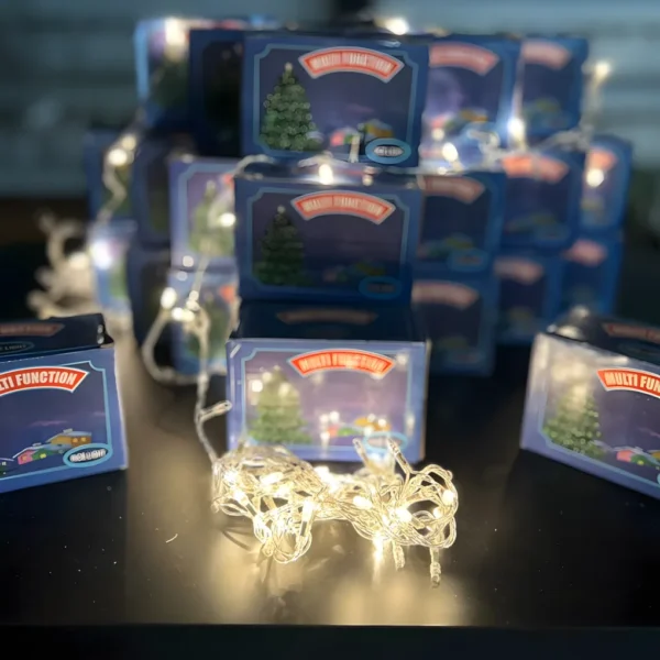 Luces Navideñas Blancas 5mts