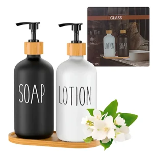 D01010408.webp Set de 2 Botellas para Baño 475ml