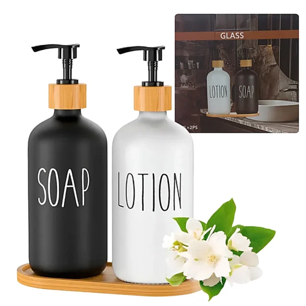 Set de 2 Botellas para Baño 475ml