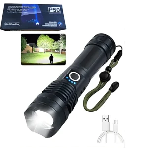 Linterna táctica Recargable P50 Plástica