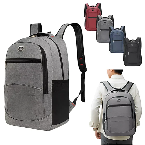 Mochila Grande Colores Lisos Jingpin