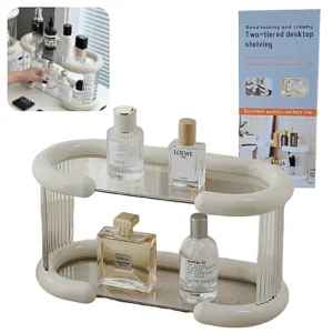 D01040097.webp Organizador de Maquillaje TWO-TIERED DESKTOP