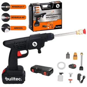 D01050044.webp Hidrolavadora Inalambrica de Mano con Accesorios BULLTEC